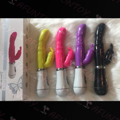 [DRV014] ดิลโด้กระต่ายสั่น 2 จุด ขนาดเล็ก - Image 2
