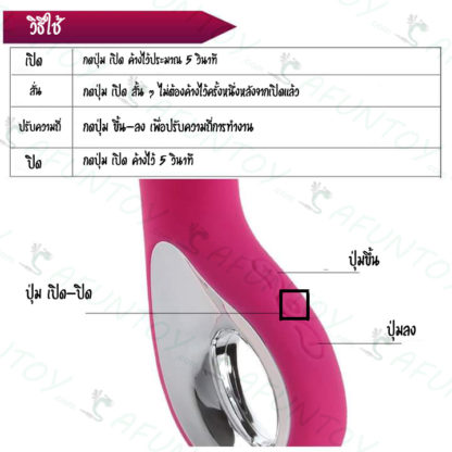 [DRV025] ดิลโด้สั่นปรับสปีดแบบชาร์จไฟ - Image 6