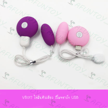 [VB017]ไข่สั่นหัวเดียว รีโมท USB - Image 6