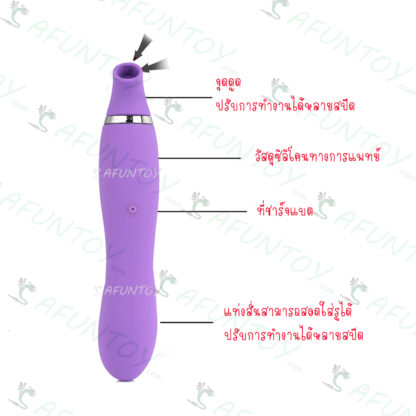 [VS014]ไข่สั่น เครื่องดูดพร้อมแท่งสั่น - Image 7