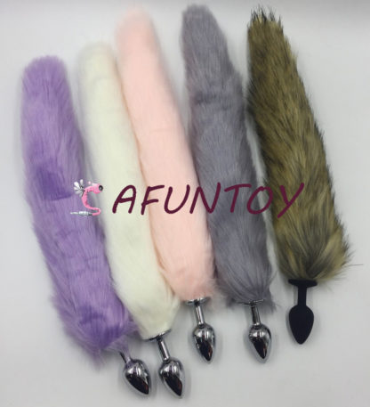 [AN001] หางจิ้งจอกเสียบก้น 35cm - Image 3