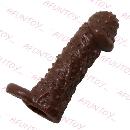[CF010] ปลอกขยายรัดไข่เนื้อเหมือนจริง (นิ่มมาก) - Image 2