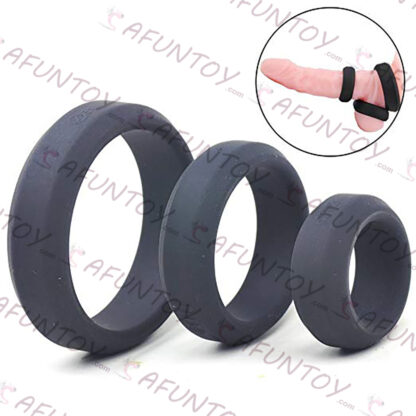 [CR002] แหวนรัดสิลิโคนแบบ 3 วง - Image 4