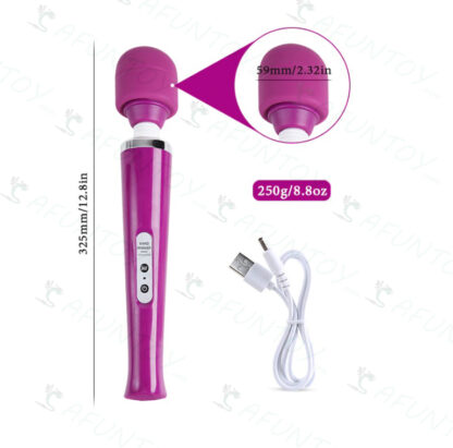 [MS002]เครื่องนวดAV ตัวใหญ่ แบบชาร์จ USB - Image 7