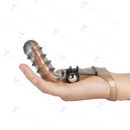 [FFV004]ปลอกนิ้วสั่น แบบคลื่นมีแหวนรัดข้อมือ - Image 4