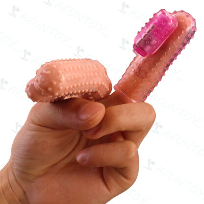 [FFV008]ปลอกนิ้วสั่นแบบปุ่ม