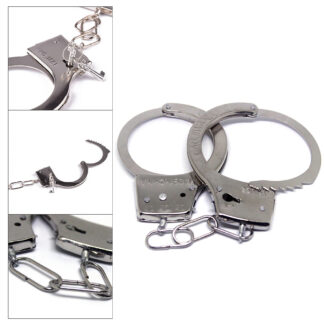 [BB008] BDSM กุญแจมือโลหะ