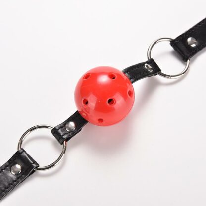 [BM001] BDSM เข็มขัดรัดปากแบบบอล - Image 3