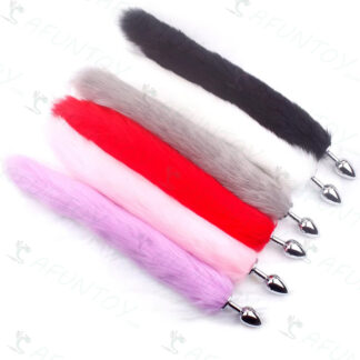 [AN002] หางจิ้งจอกเสียบก้น 35cm